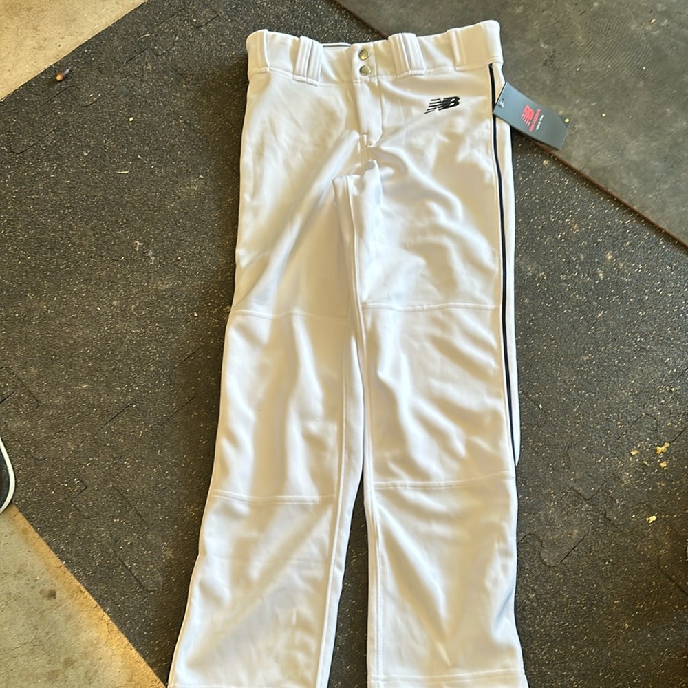 New Balance youth medium full length baseball pants.